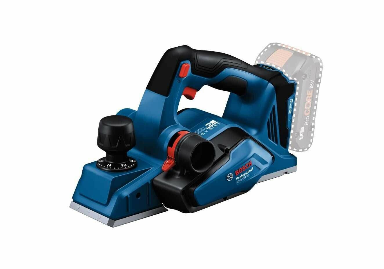 Truffaut Bosch GHO 18V-2606015B5001 Rabots électriques