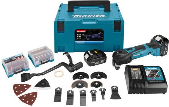 Truffaut Makita DTM51RTJX3 + Zubehörset Outils multifonctions