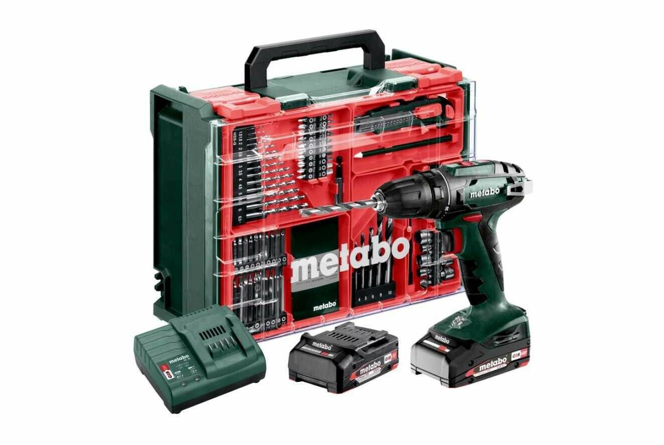 Truffaut Metabo BS 18 Set - Atelier mobile602207710 Perceuses & visseuses sans fil