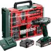 Truffaut Metabo BS 18 Set - Atelier mobile602207710 Perceuses & visseuses sans fil