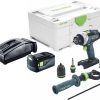 Truffaut Festool Quadrive TDC 18/4I-Basic (1x 5,0 Ah + charger + Systainer) Perceuses & visseuses sans fil