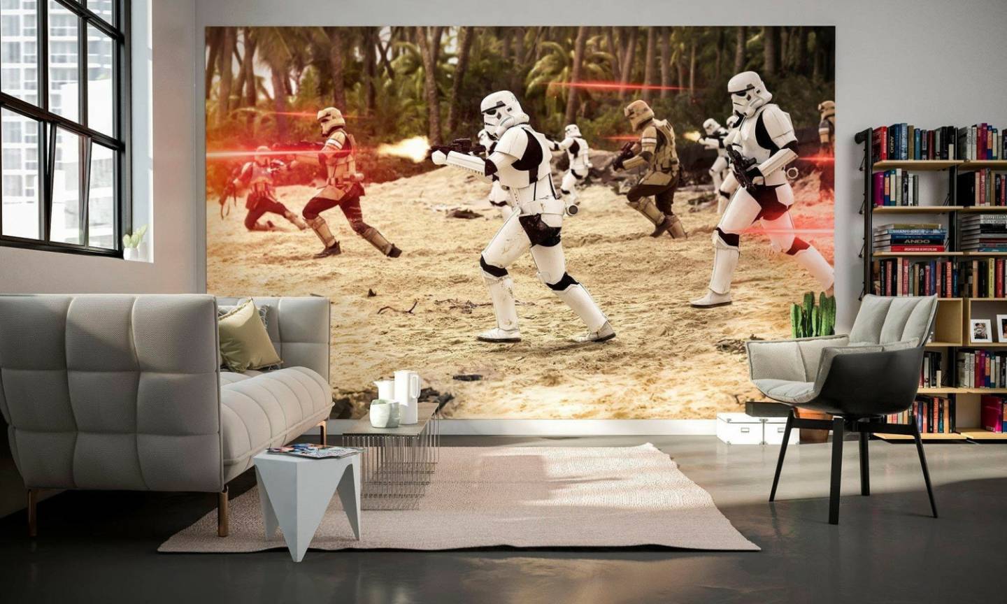 Papiers peints Truffaut Komar Star Wars Imperial Strike 400 x 250 cm