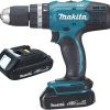 Perceuses & visseuses sans fil Truffaut Makita DHP453DHP453RYJ 2 x 1,5 Ah