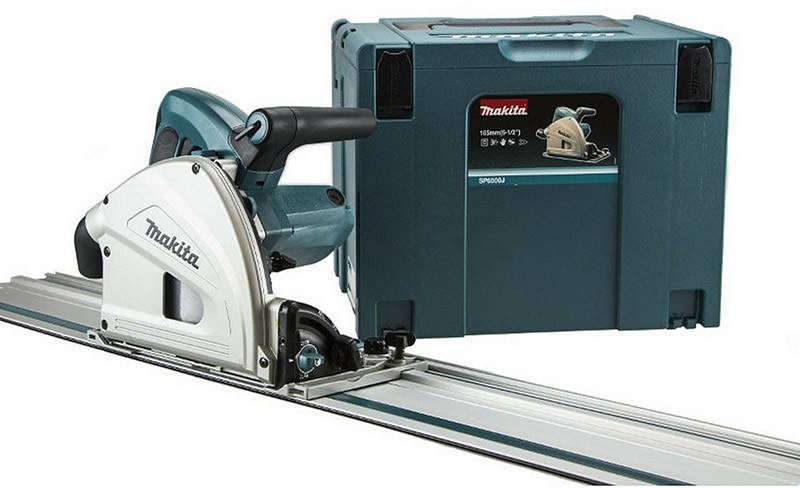 Truffaut Makita SP6000SP6000J1 avec Makpac + rail de guidage Scies circulaires