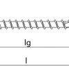 Vis & écrous Truffaut Heco TOPIX-plus T-Drive VG A3K8 8.0x100 mm (50 pcs.)