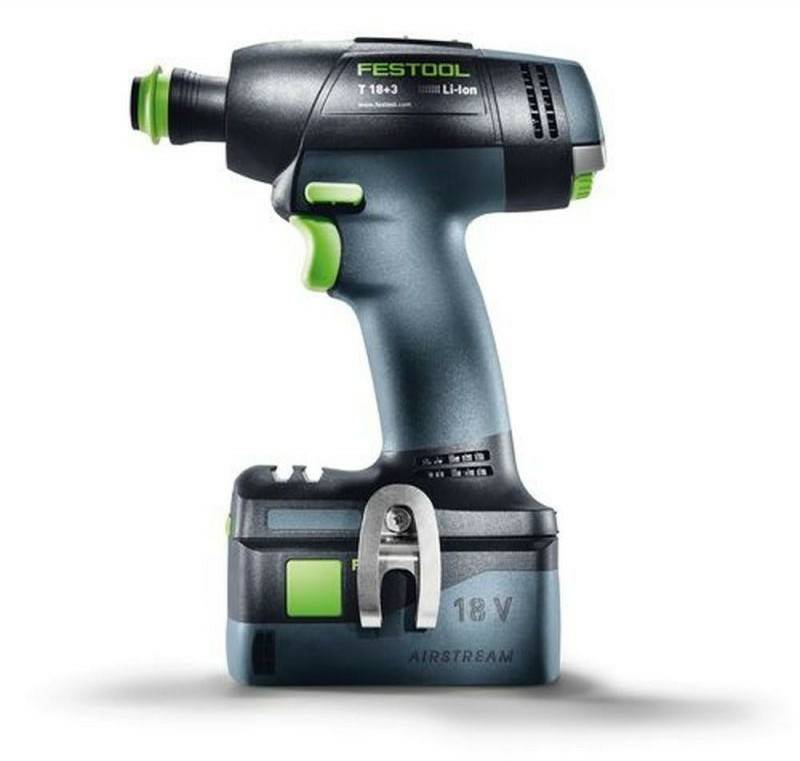 Perceuses & visseuses sans fil Truffaut Festool T 18+3Li-Basic (574763)