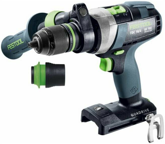 Truffaut Festool Quadrive TDC 18/4I-Basic (575601) Perceuses & visseuses sans fil