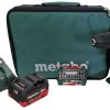 Perceuses & visseuses sans fil Truffaut Metabo BS 181x 5,5 Ah LiHD + charger + Bitbox + bag