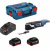 Truffaut Bosch GOP 18V-28 Professional2x 5,0 Ah + charger + case Outils multifonctions