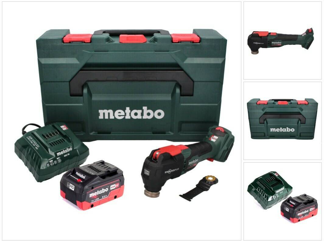 Outils multifonctions Truffaut Metabo MT 18 LTX BL QSL1x 8,0 Ah + charger + metaBOX