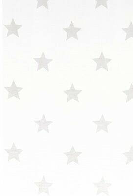 Rideaux & voilages Truffaut Elbersdrucke Panel curtain Stars Allover white 245x60 cm