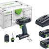 Truffaut Festool T 18+3HPC 4,0 I-Set (5764551) Perceuses & visseuses sans fil