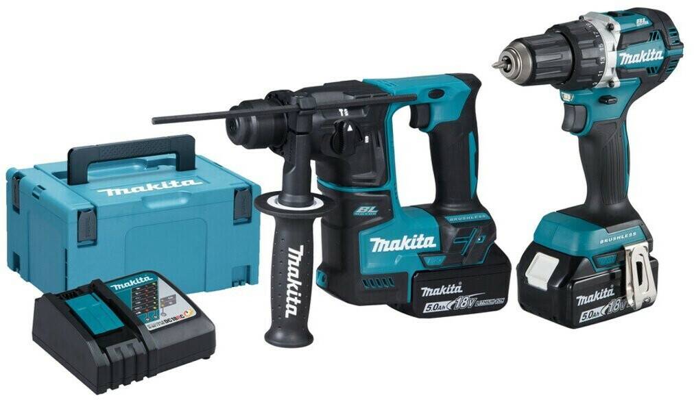 Packs outillage électroportatif Truffaut Makita LXT 18 V DLX2271TJ