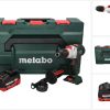 Perceuses & visseuses sans fil Truffaut Metabo BS 18 LTX BL I1x 8,0 Ah + metaBOX