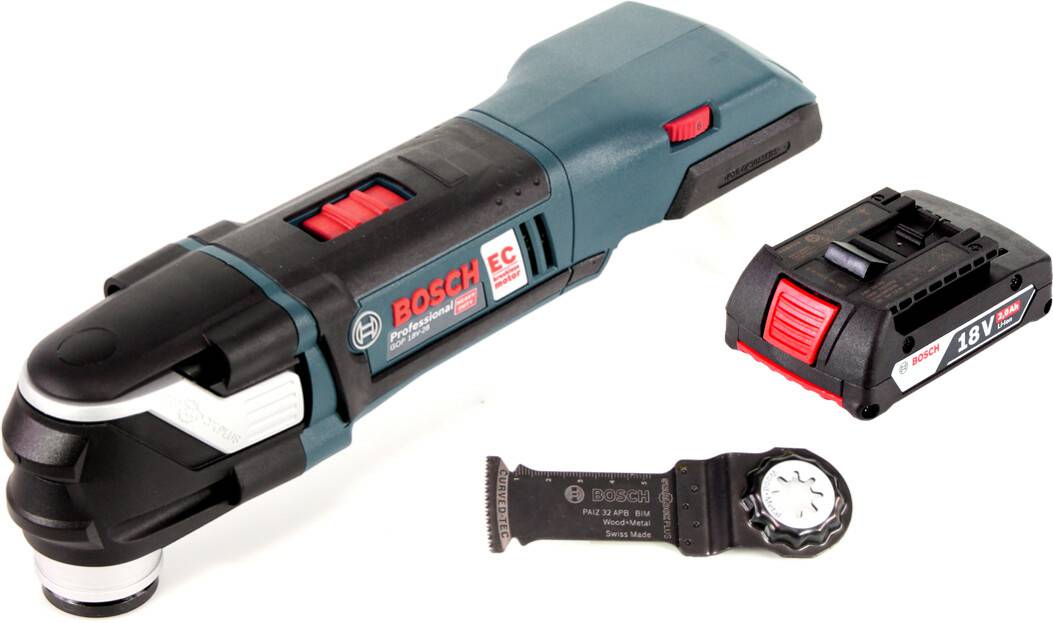 Truffaut Bosch GOP 18V-28 Professional1 x 2,0 Ah Outils multifonctions